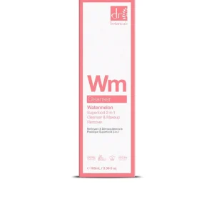 Dr. Botanicals Watermelon Superfood 2-In-1 Cleanser & Makeup Remover New