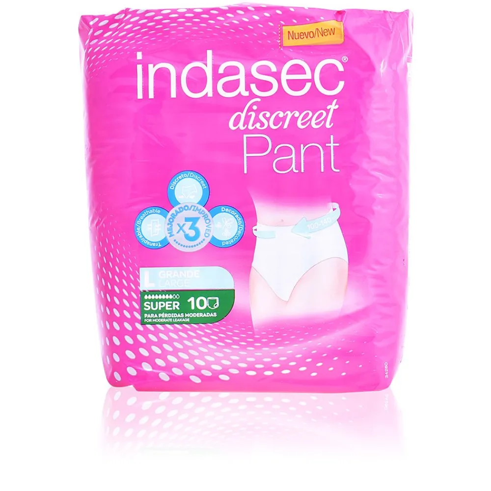 indasec_discreet_pant_sup_0.webp Indasec Discreet Pant Super Para Perdidas Moderadas #Grande Store
