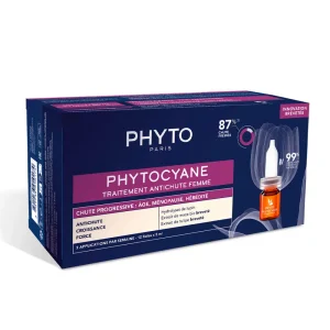 Phyto cyane Tratamiento Anticaída Progresiva Mujer Hot
