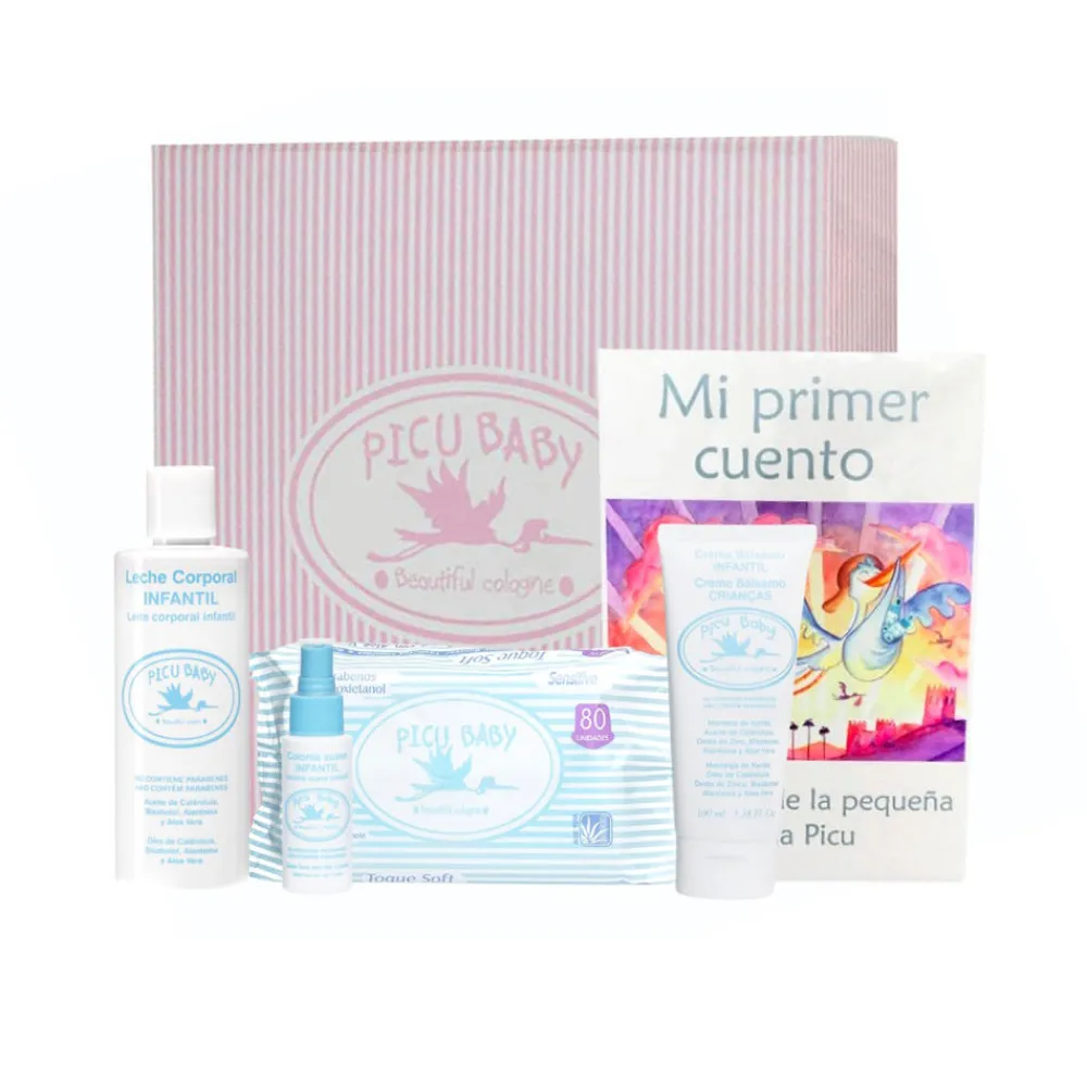 picu_baby_infantil_caja_r_0.webp Picu Baby Infantil Caja Rayas Rosa New Lote Store