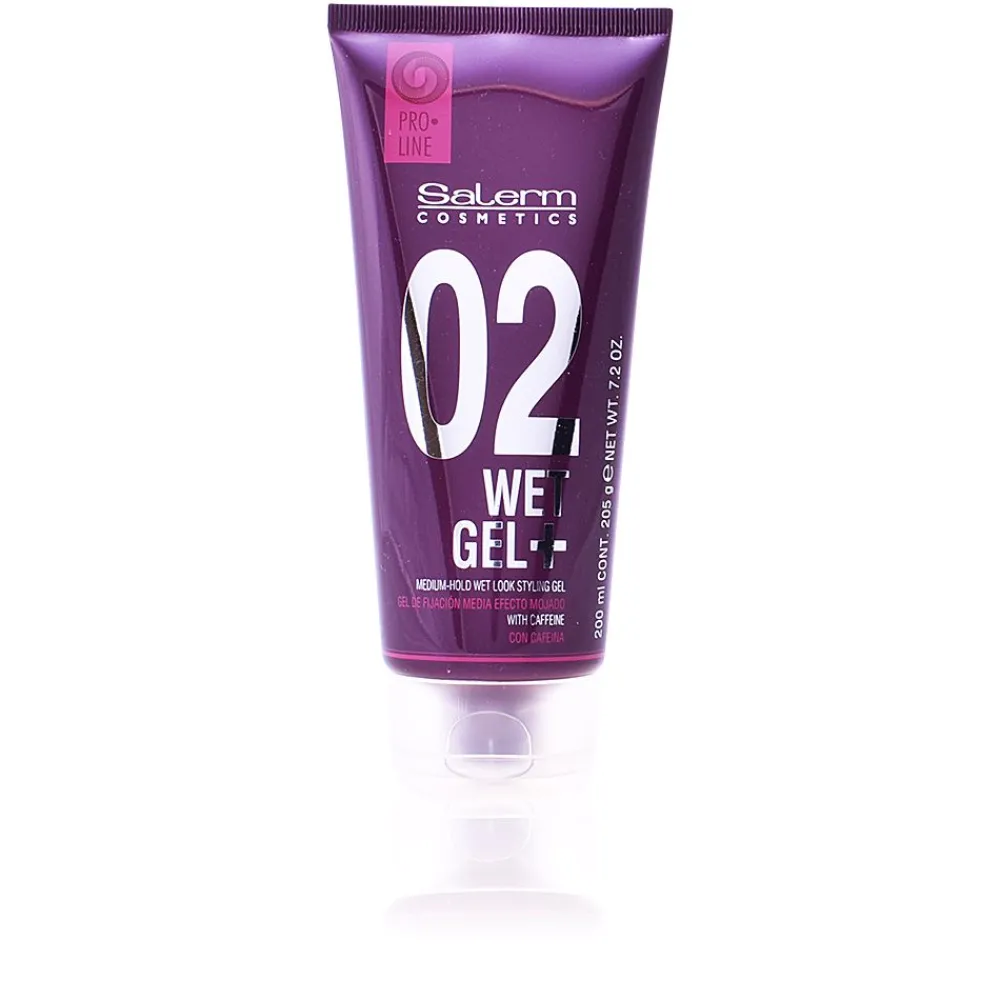 salerm_wet_gel_medium_hol_0.webp Salerm Wet Gel+ Medium Hold Wet Look Styling Gel Outlet