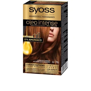 Syoss Oleo Intense Tinte Sin Amoniaco #6.76-Cobrizo Ambar New