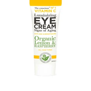 The Conscious™ Vitamin C Luminizing Eye Cream Organic Lemon & Raspberry Clearance